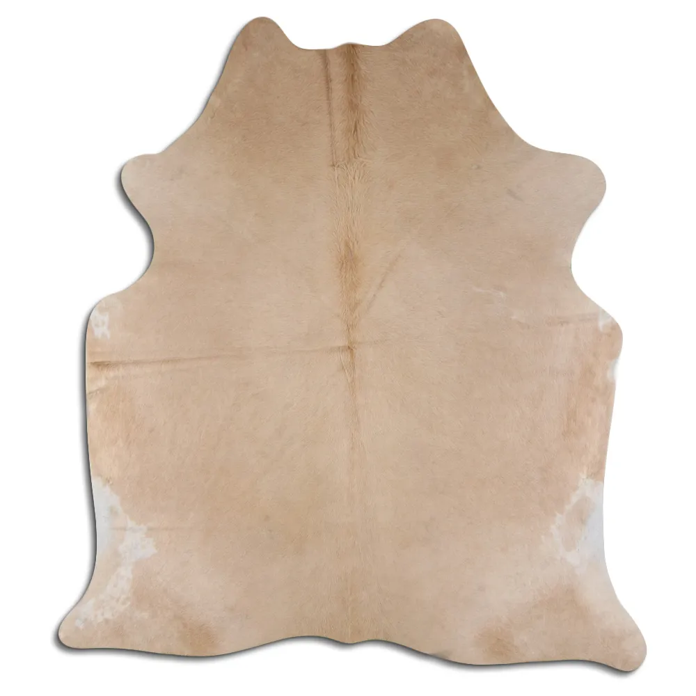 Tappeto Pelle Di Mucca - Beige 337
