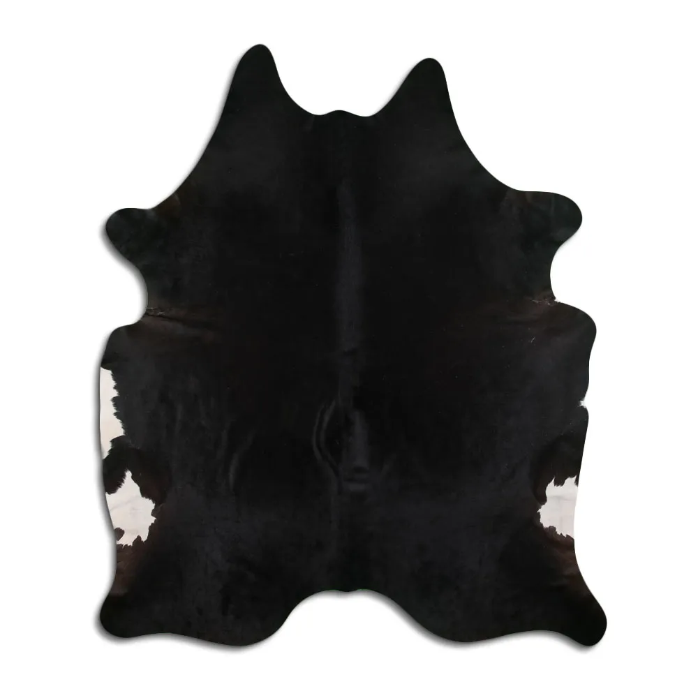 Tappeto Pelle Di Mucca - Nero 02