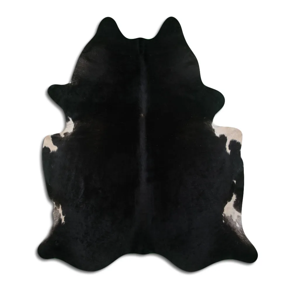 Tappeto Pelle Di Mucca - Nero 04