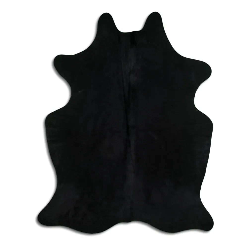 Tappeto Pelle Di Mucca - Nero 06