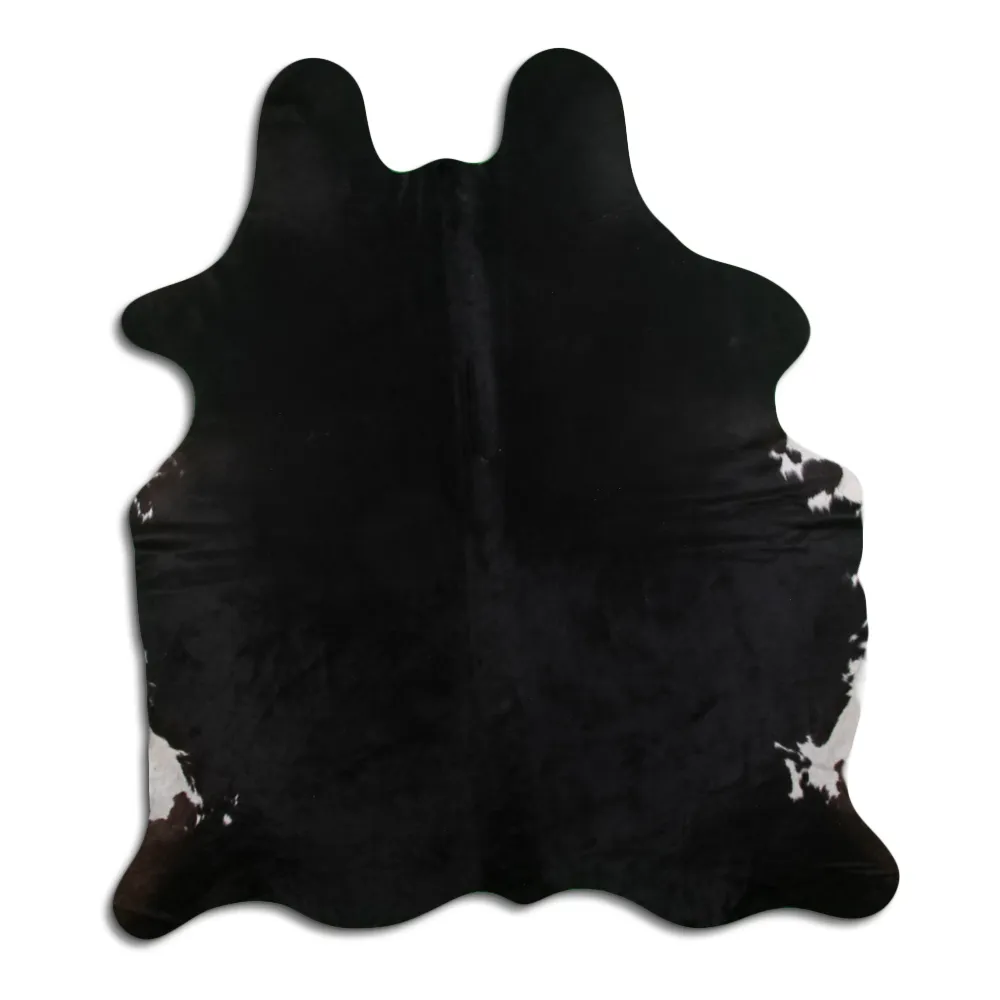 Tappeto Pelle Di Mucca - Nero 16