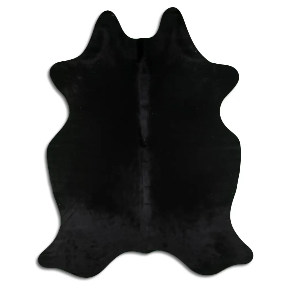 Tappeto Pelle Di Mucca - Nero 82