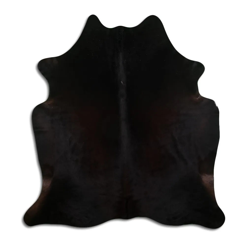 Tappeto Pelle Di Mucca - Nero 34