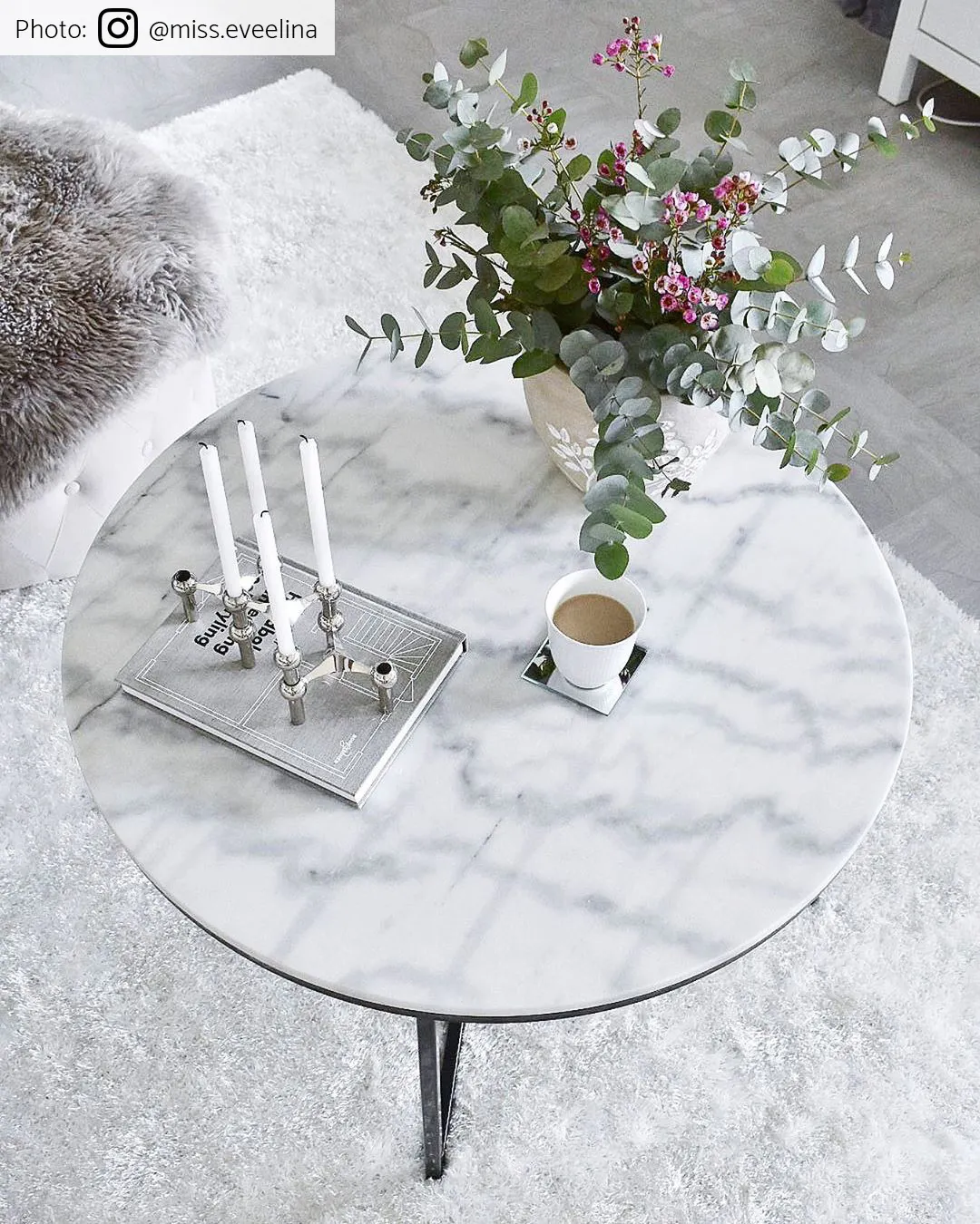 Tappeto A Pelo Lungo - Cosy (bianco)