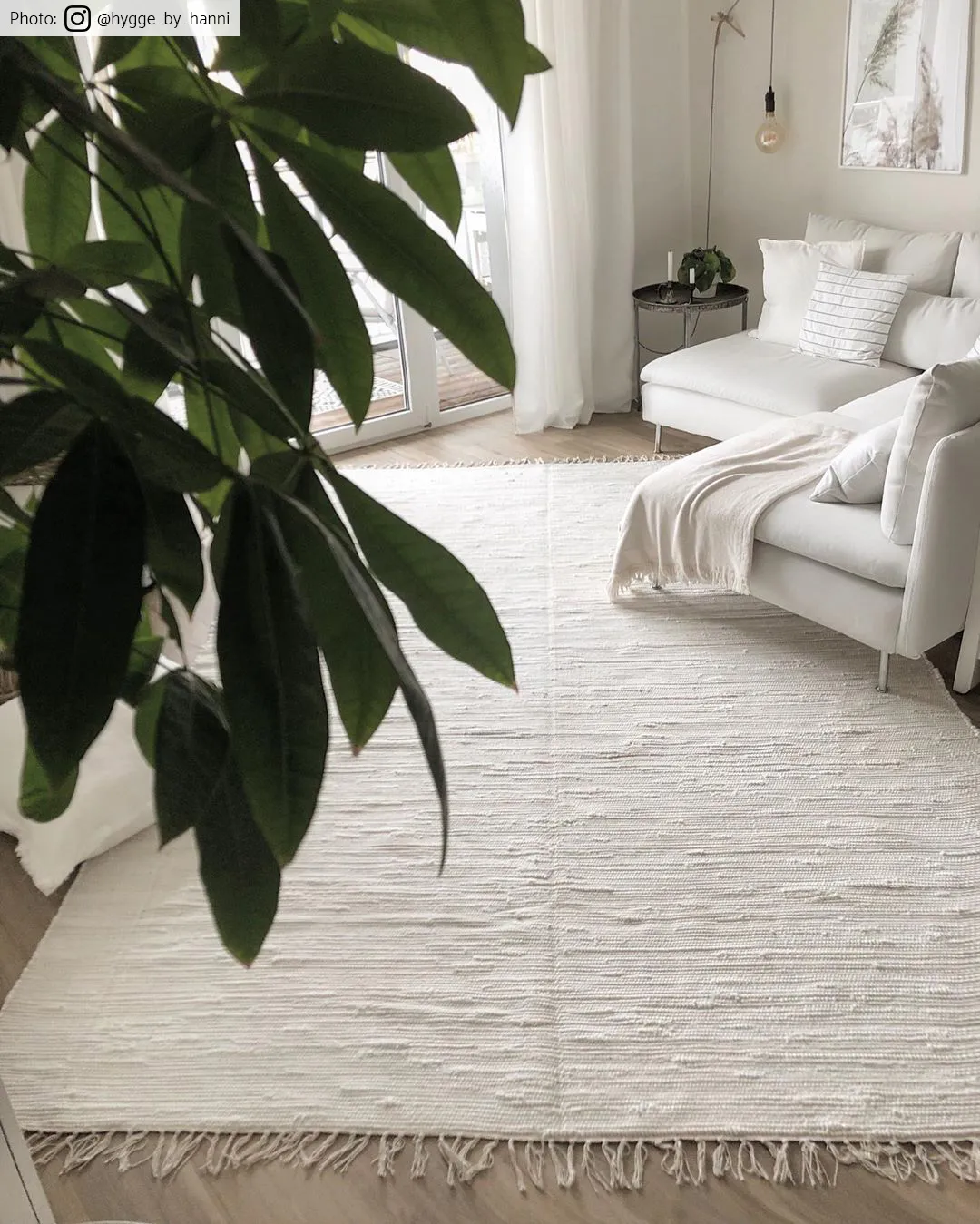 Tappeto Di Stracci - Silje (bianco)