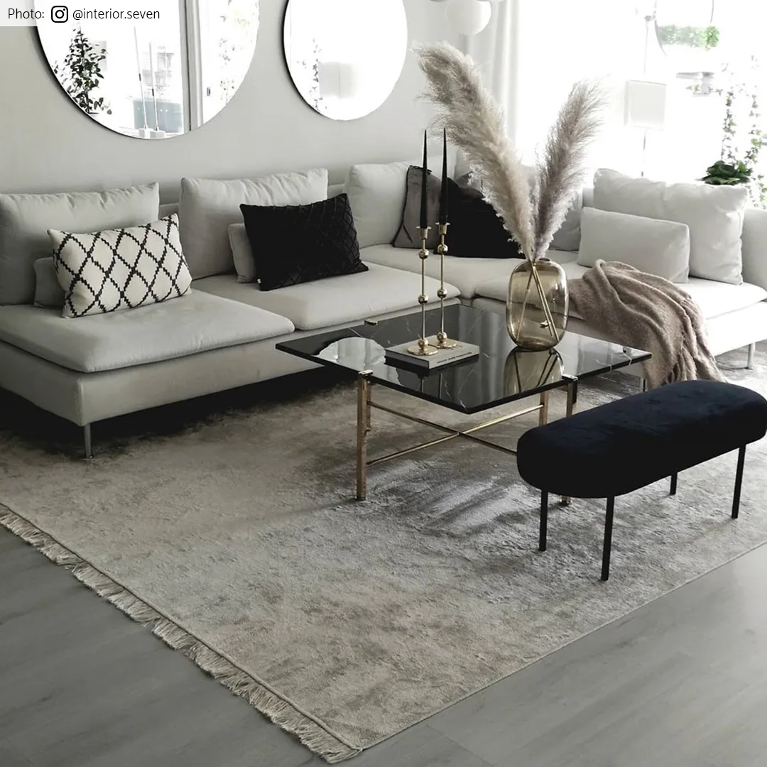 Tappeto Wilton - Art Silk (grigio chiaro/beige)