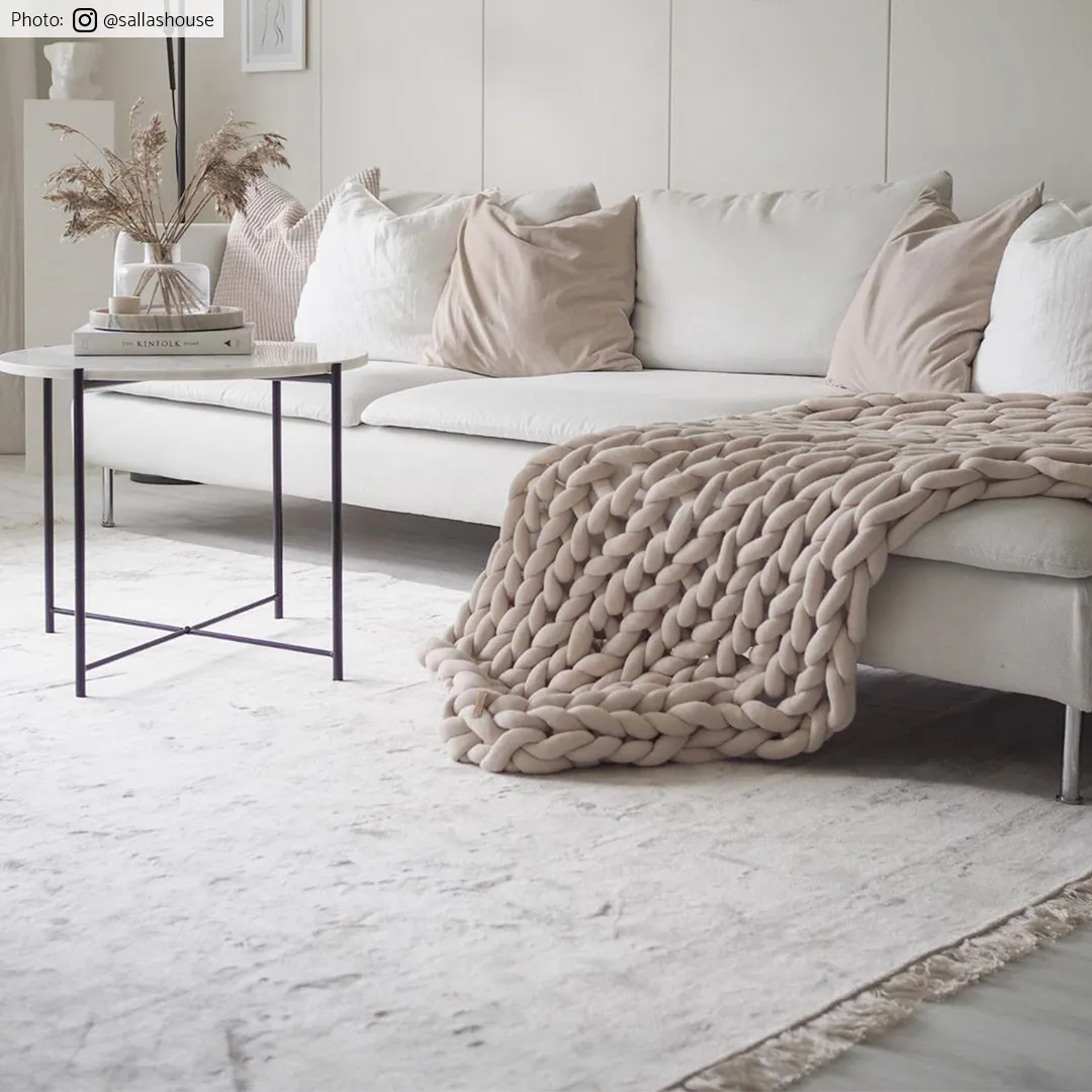 Tappeto Wilton - Art Silk (grigio chiaro/beige)