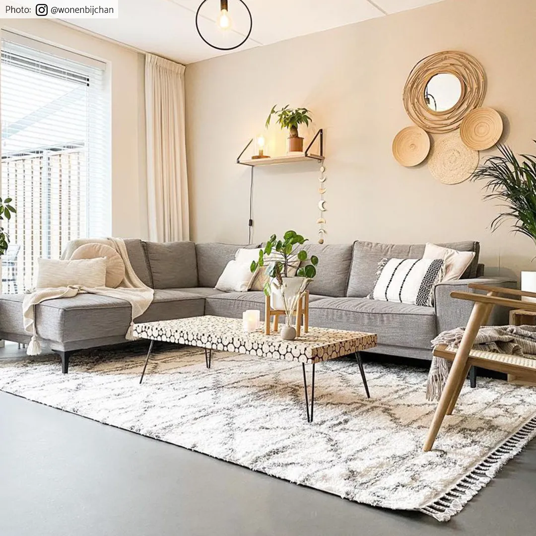 Tappeto A Pelo Lungo - Azuay (beige)
