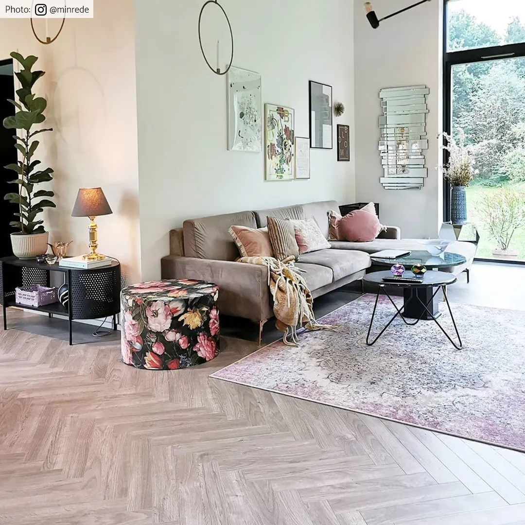 Tappeto Wilton - Badem (rosa/multi)