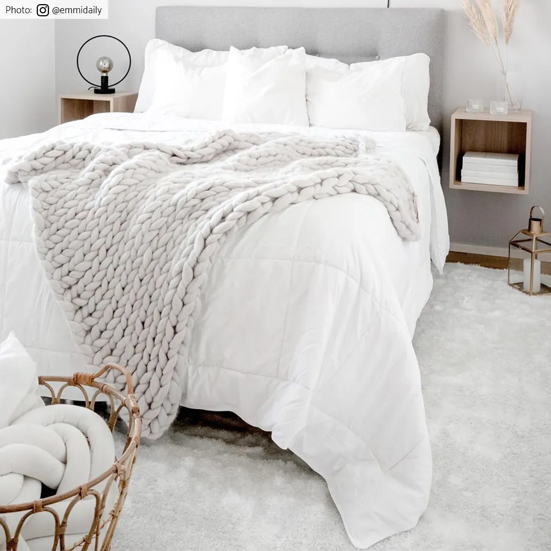 Tappeto A Pelo Lungo - Cosy (bianco)