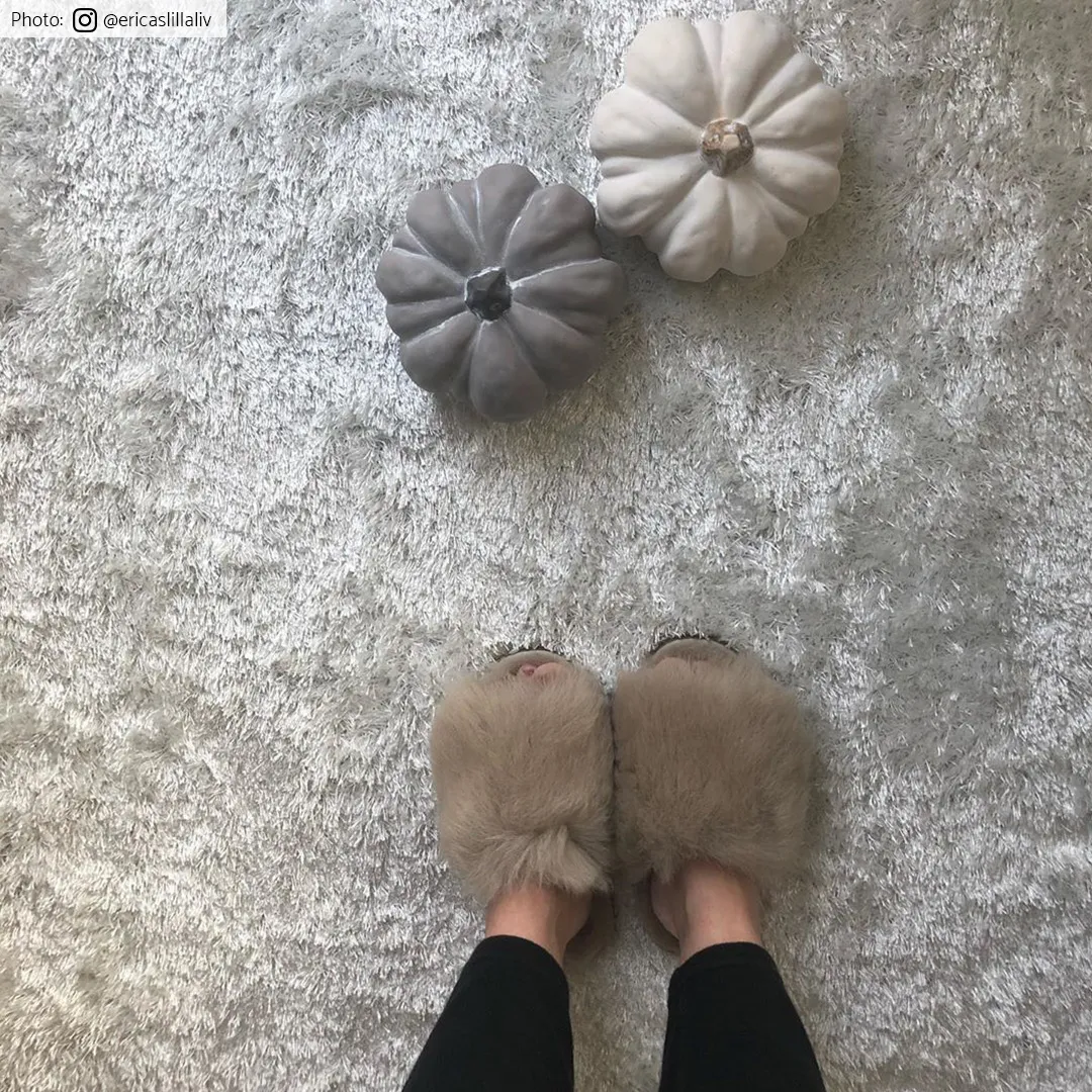 Tappeto A Pelo Lungo - Cosy (bianco)