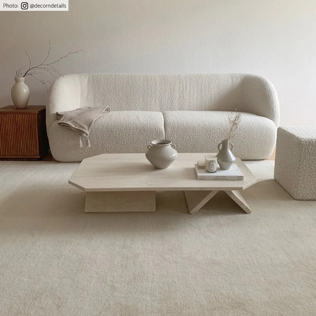 Tappeto In Lana - Ella (creme)