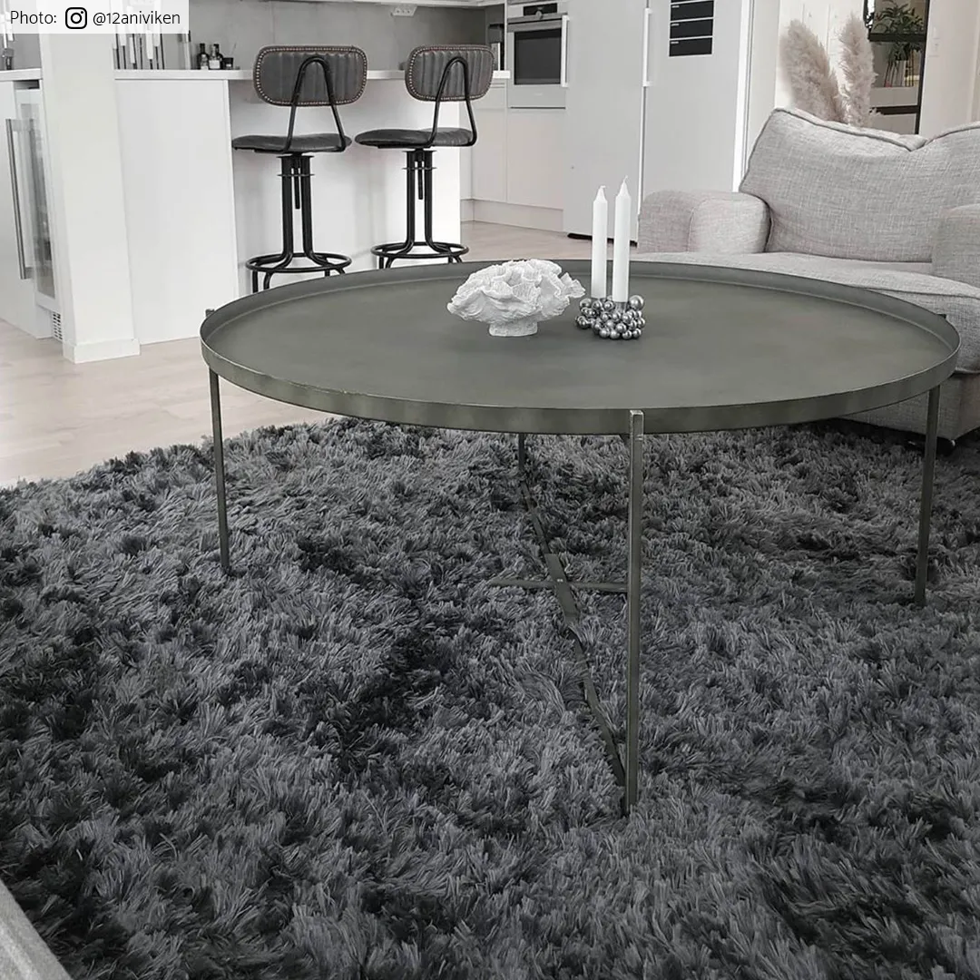 Tappeto A Pelo Lungo - Janjira (grigio)