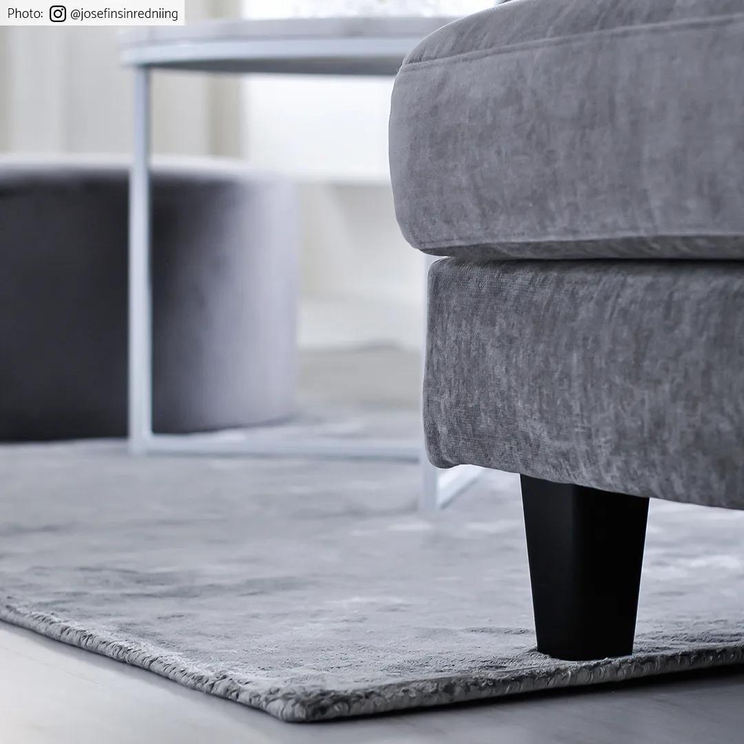 Tappeto In Viscosa - Jodhpur Special Luxury Edition (grigio)