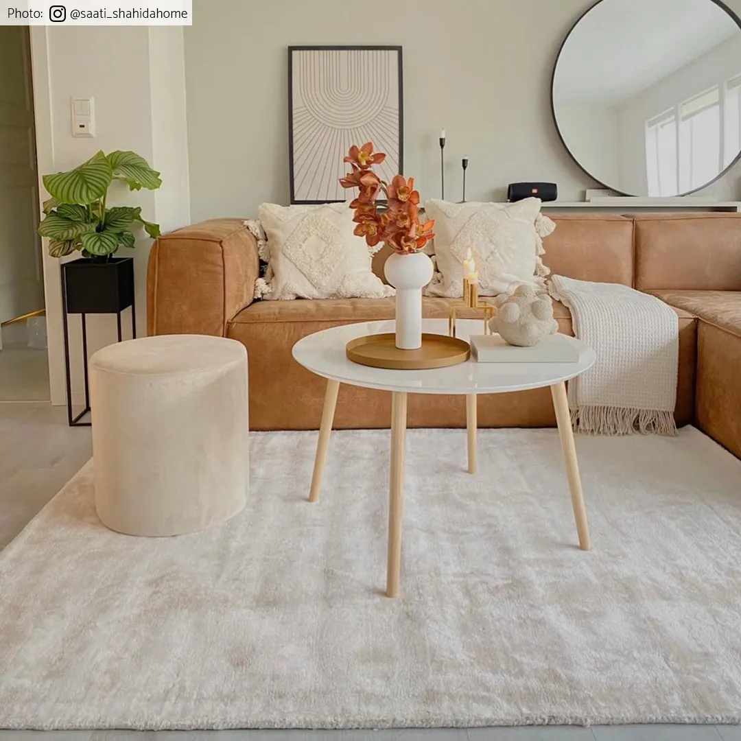 Tappeto In Viscosa - Jodhpur Special Luxury Edition (beige chiaro)