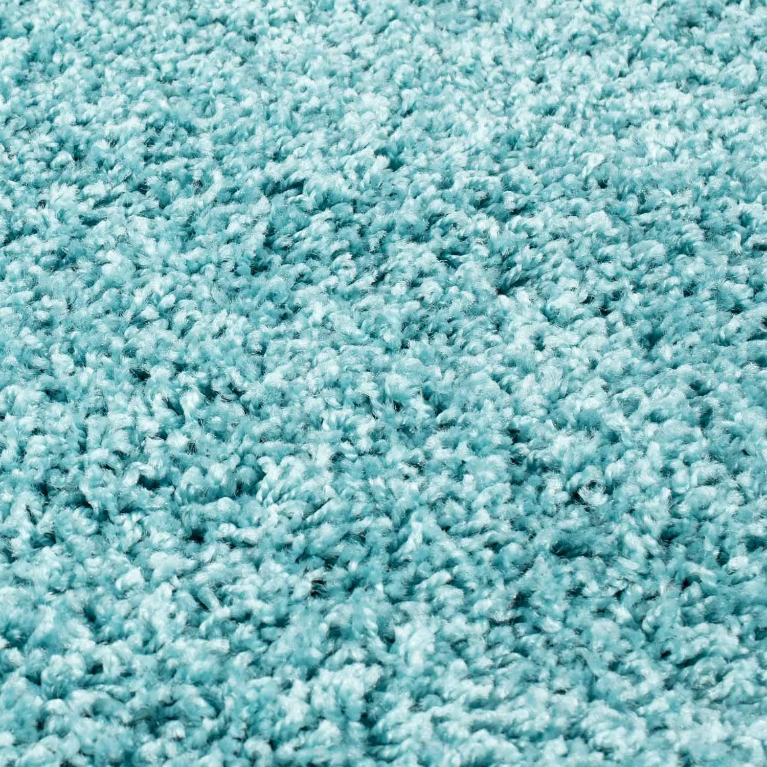 Tappeto A Pelo Lungo - Trim (turchese)