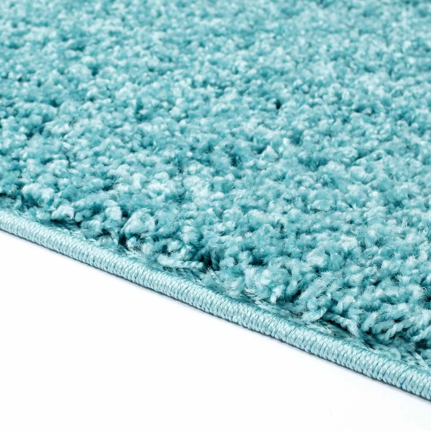 Tappeto A Pelo Lungo - Trim (turchese)