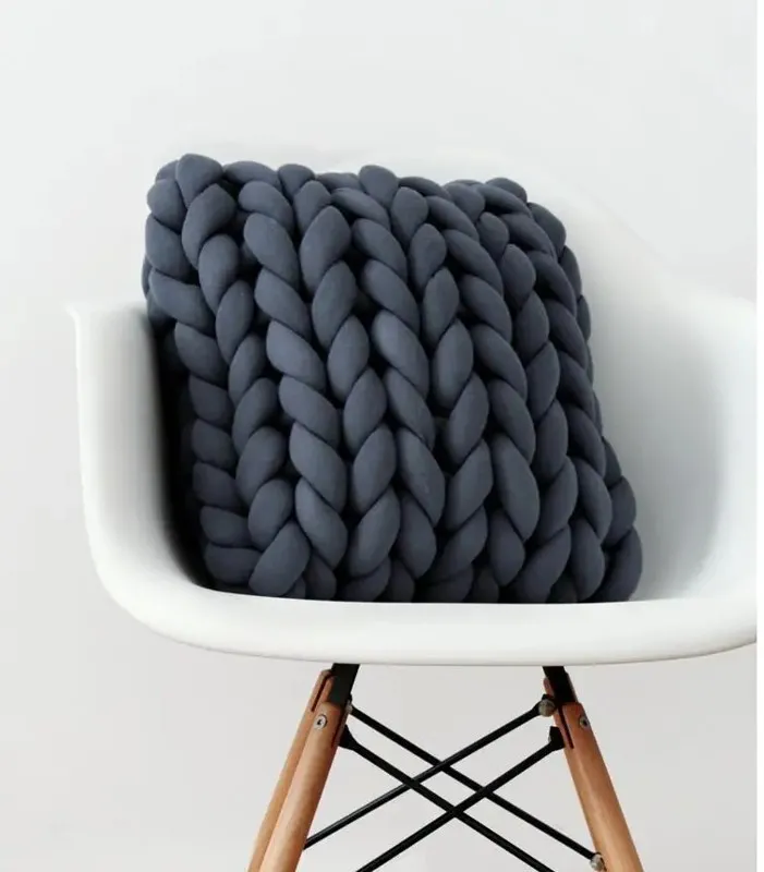 Cuscini - Braid (grigio)