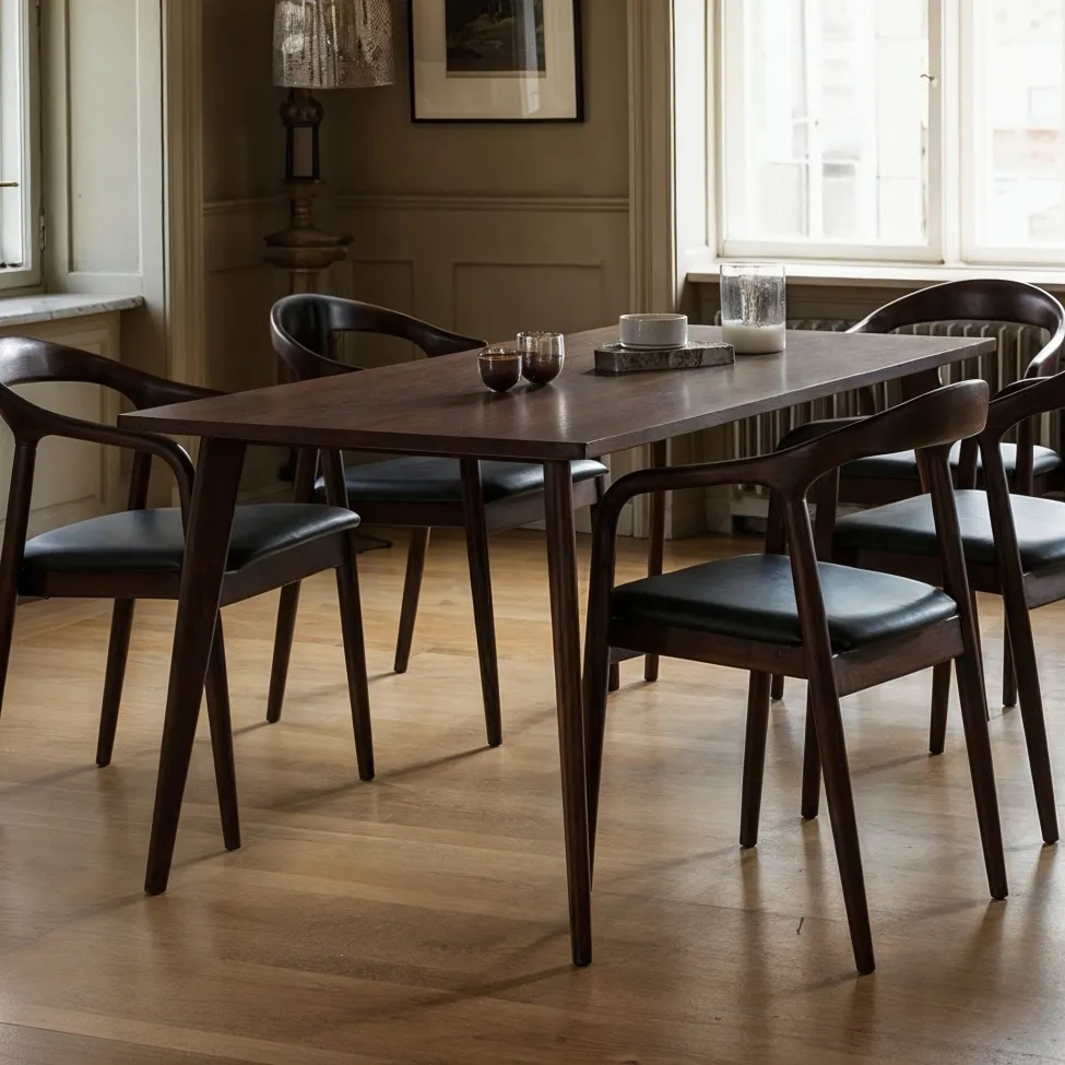 Tavolo da pranzo - Nordisk - 180 x 70 cm (noce)