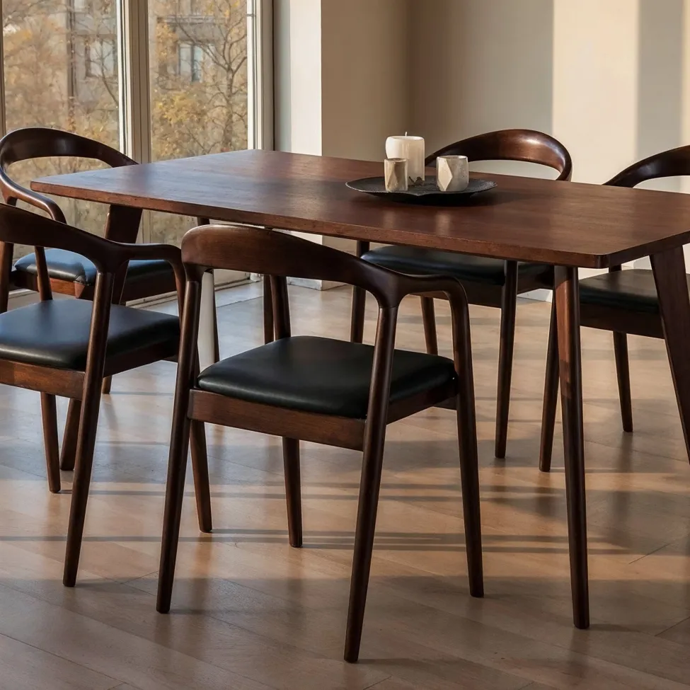 Tavolo da pranzo - Nordisk - 180 x 70 cm (noce)