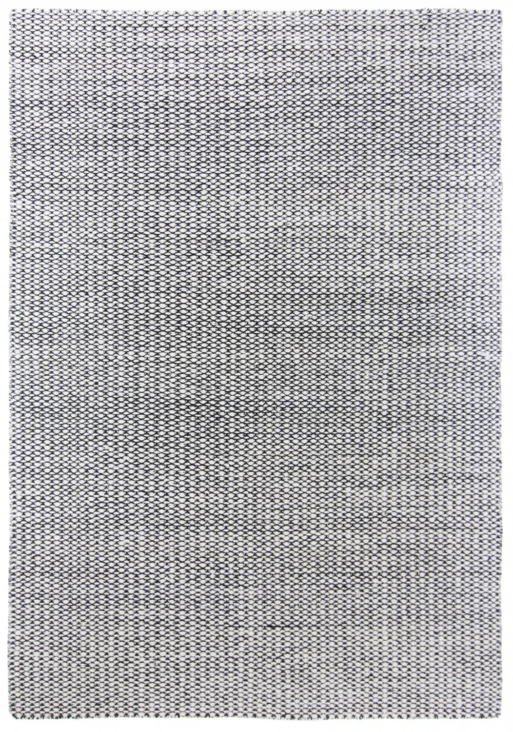 Tappeto In Lana - Delly (nero/bianco)