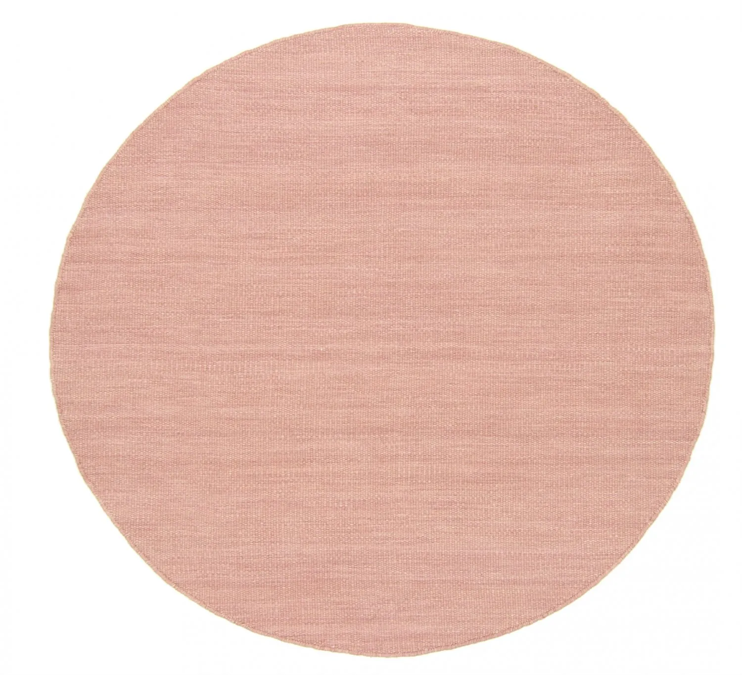Tappeti rotondi - Dhurry (rosa)