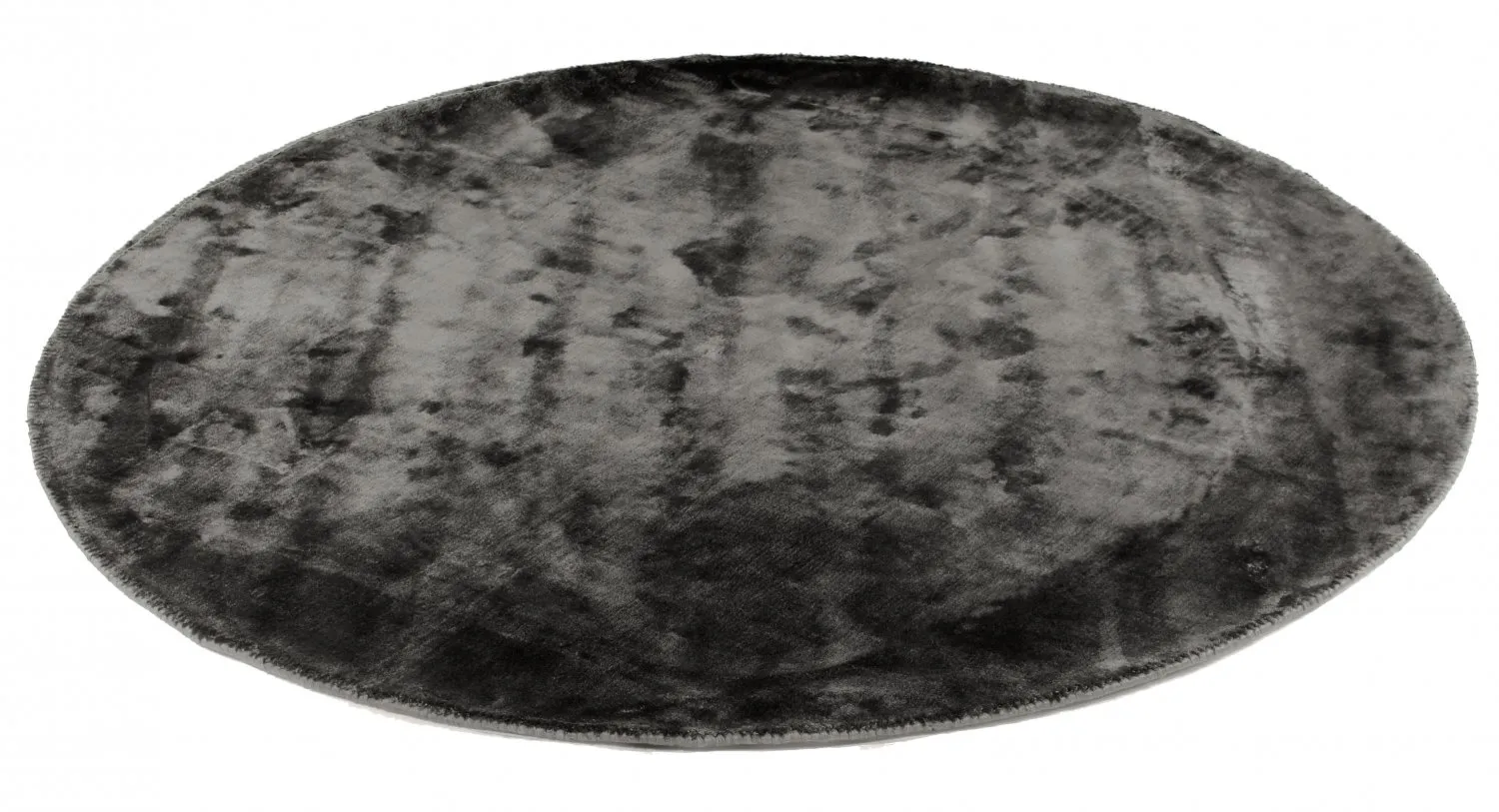 Tappeto rotondo - Jodhpur Special Luxury Edition (nero)