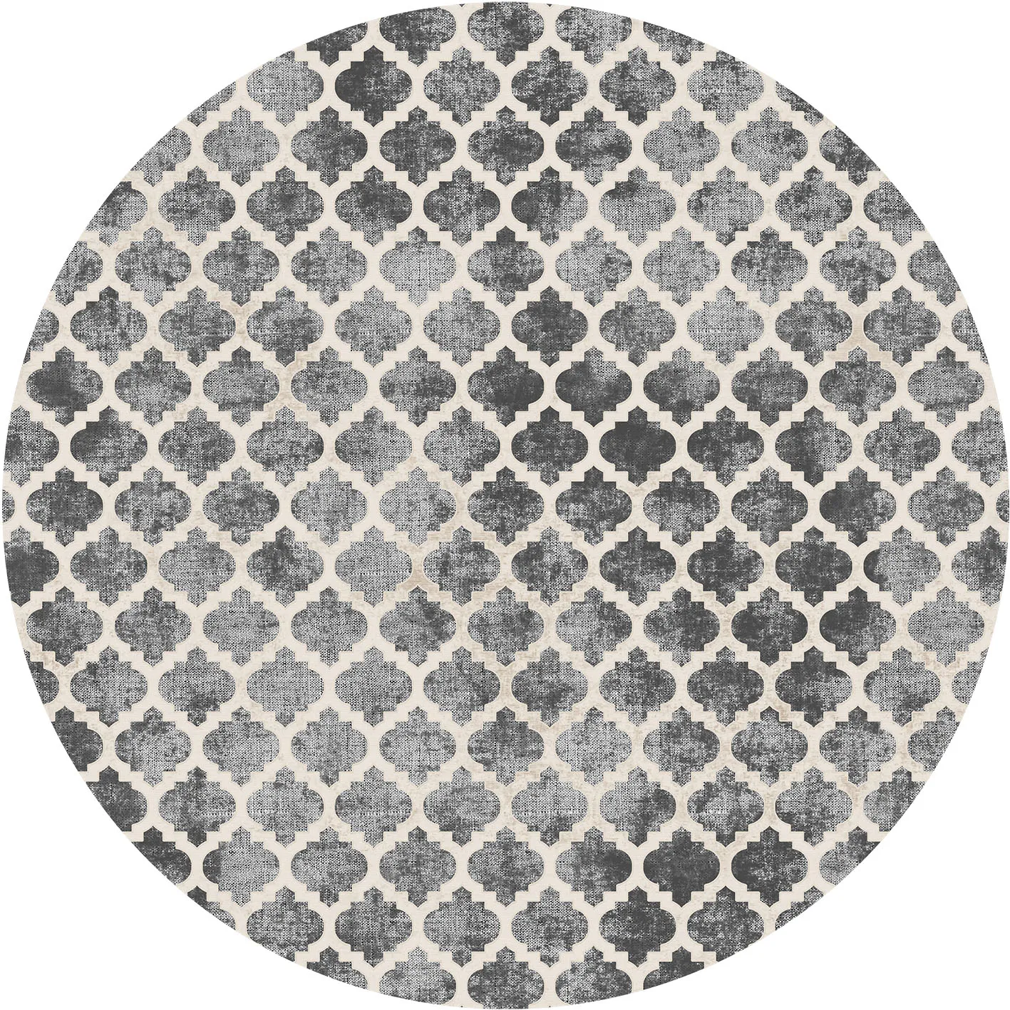 Tappeto rotondo - Gabes (grigio)