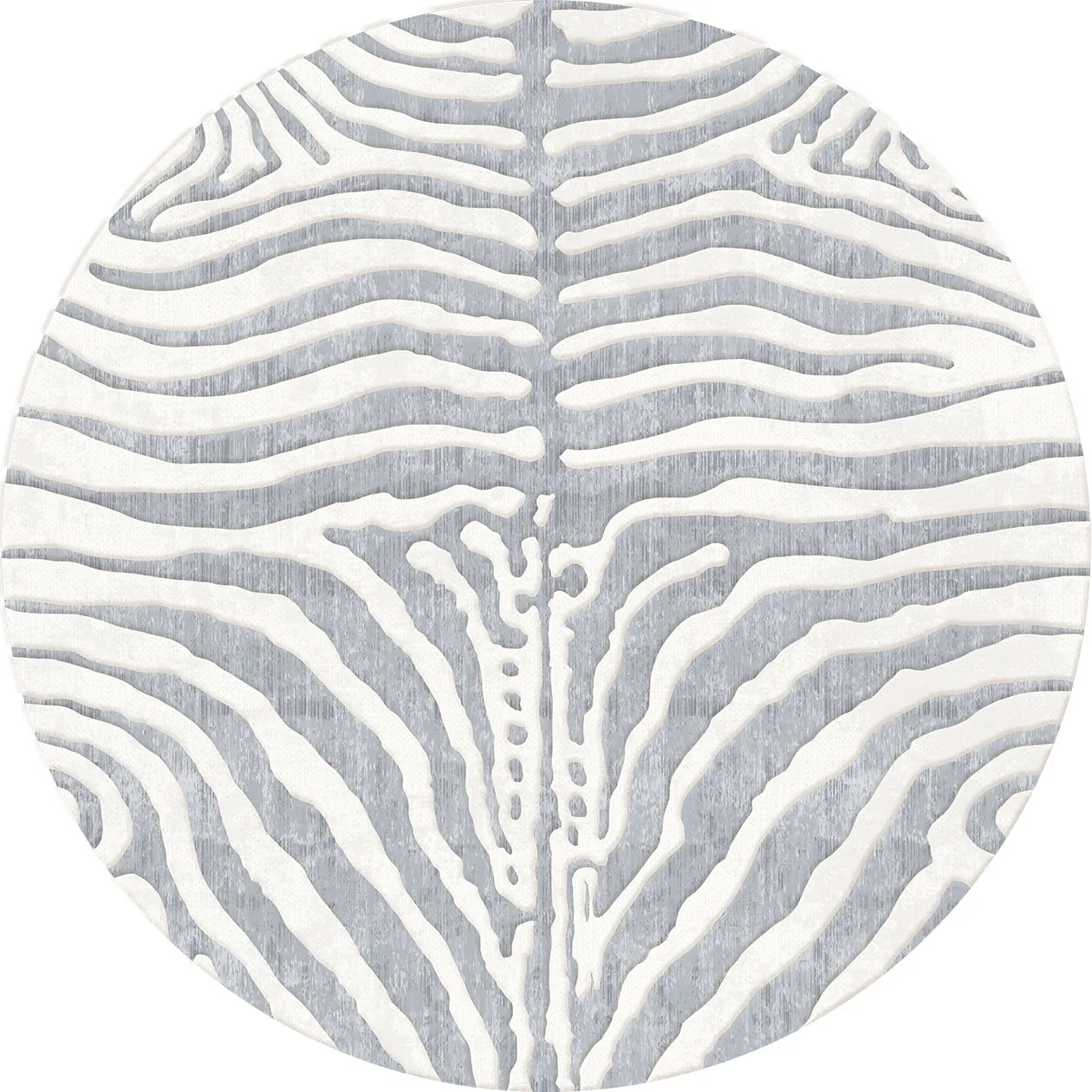 Tappeto rotondo - Zebra