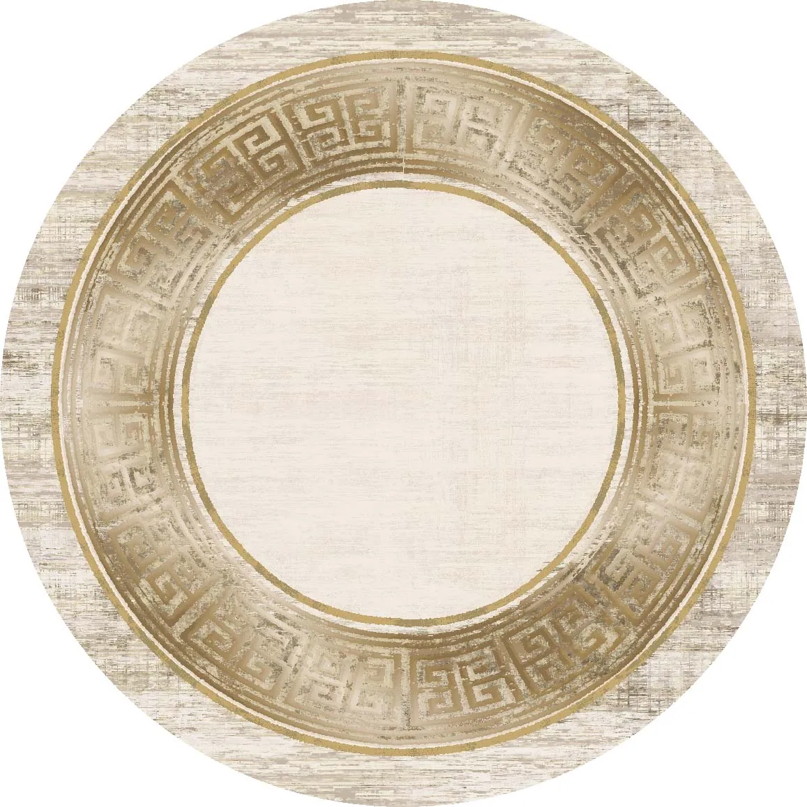 Tappeto rotondo - Tilos (beige)