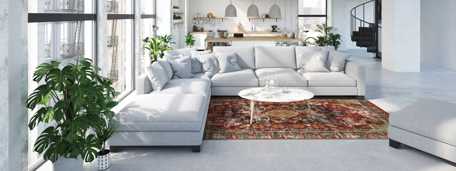 Tappeto Wilton - Idri (rosso/multi)