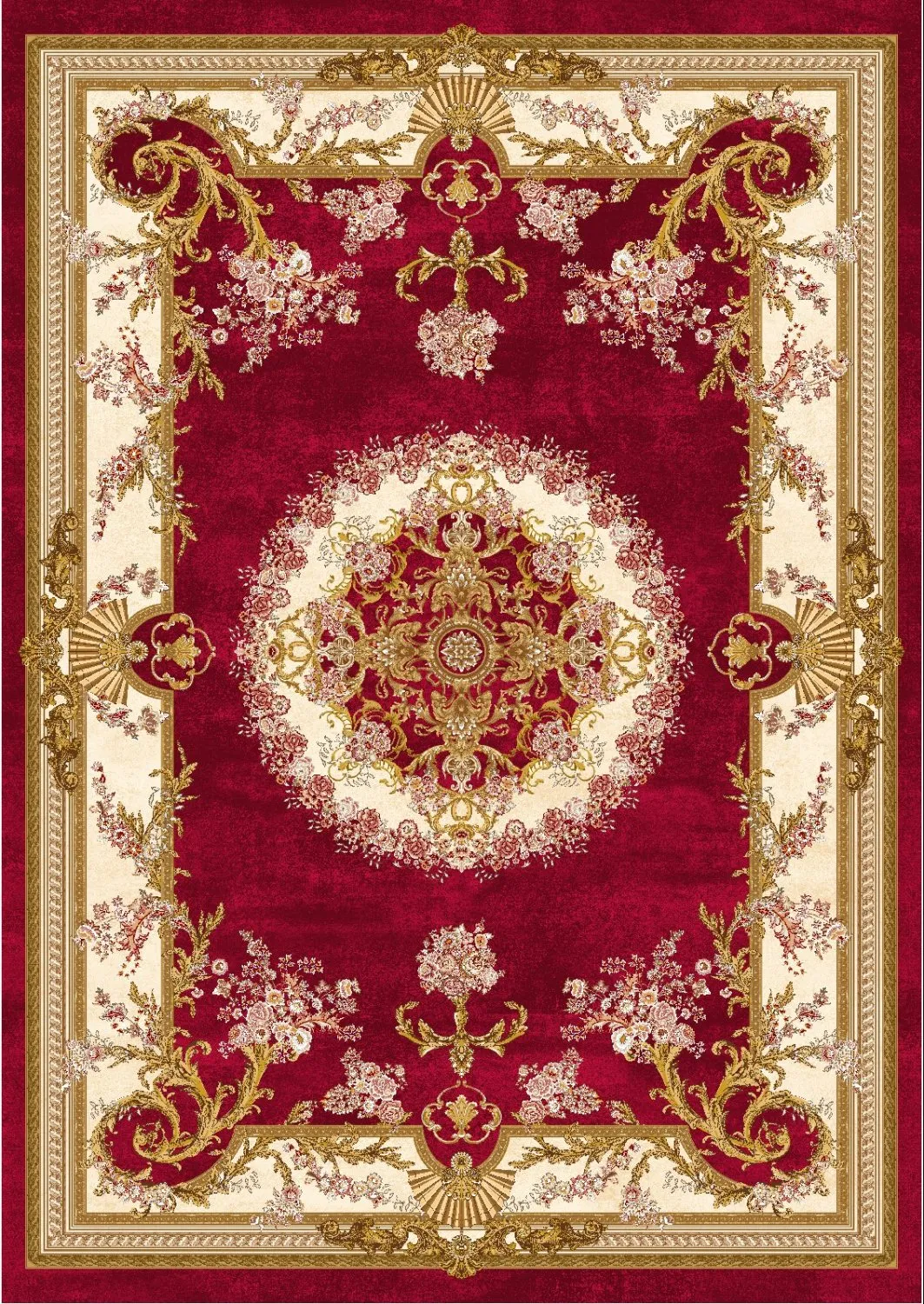 Tappeto Wilton - Marand (rosso)
