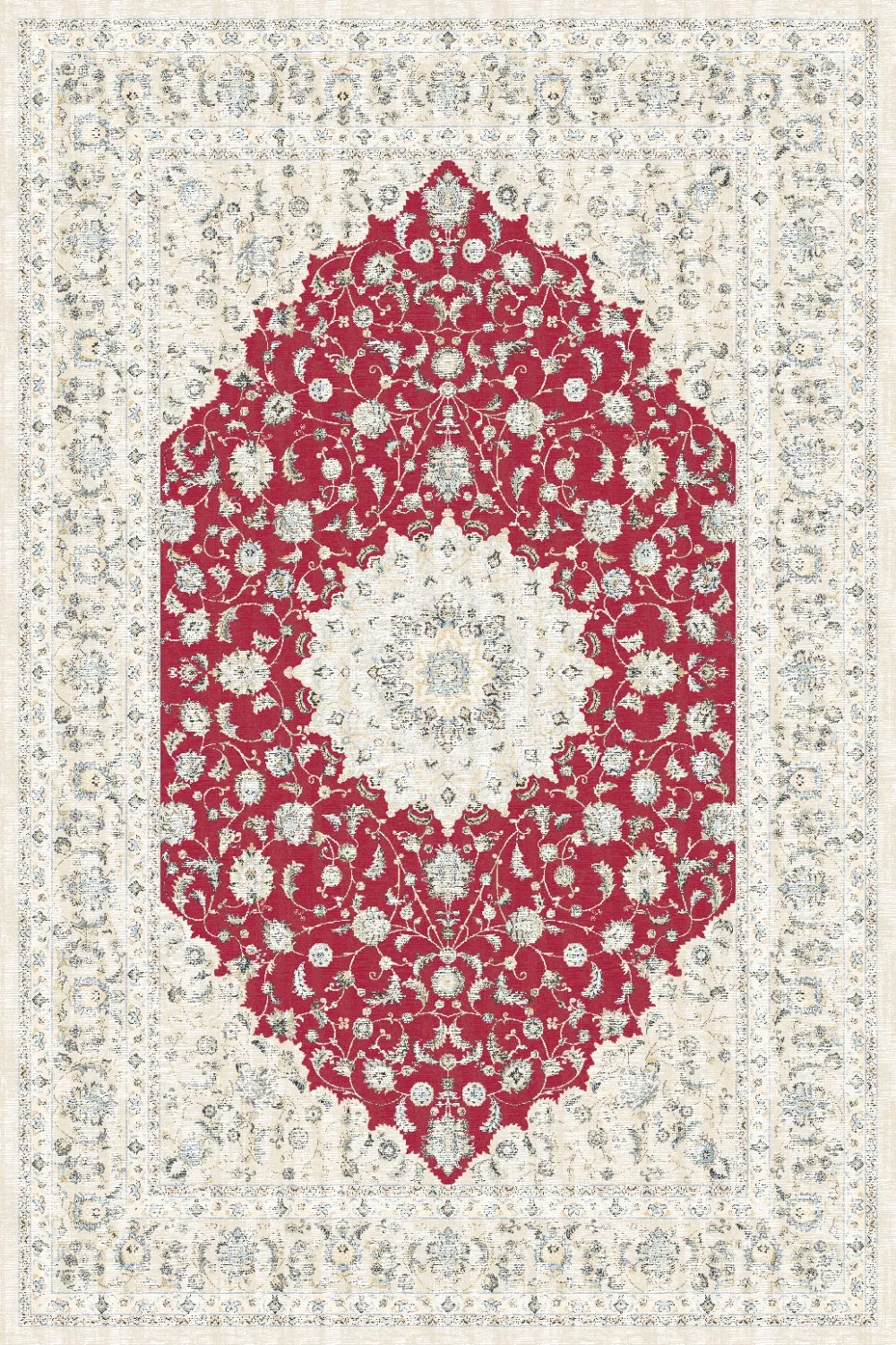 Tappeto Wilton - Arabella (rosso)