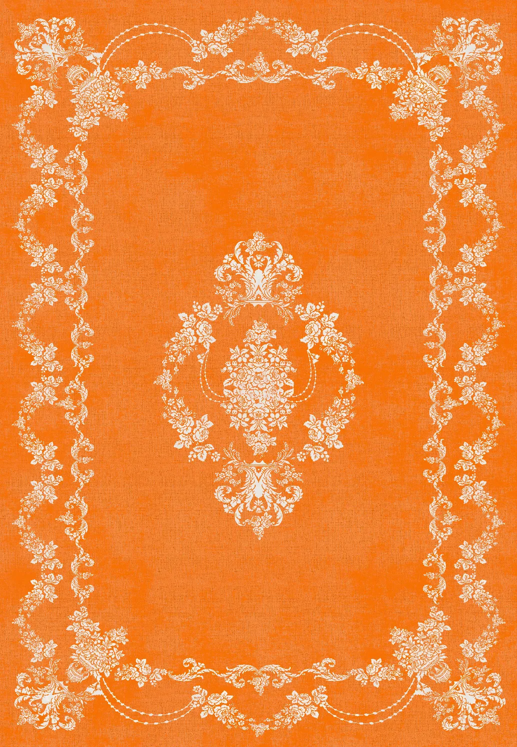 Tappeto Wilton - Taknis (arancia)