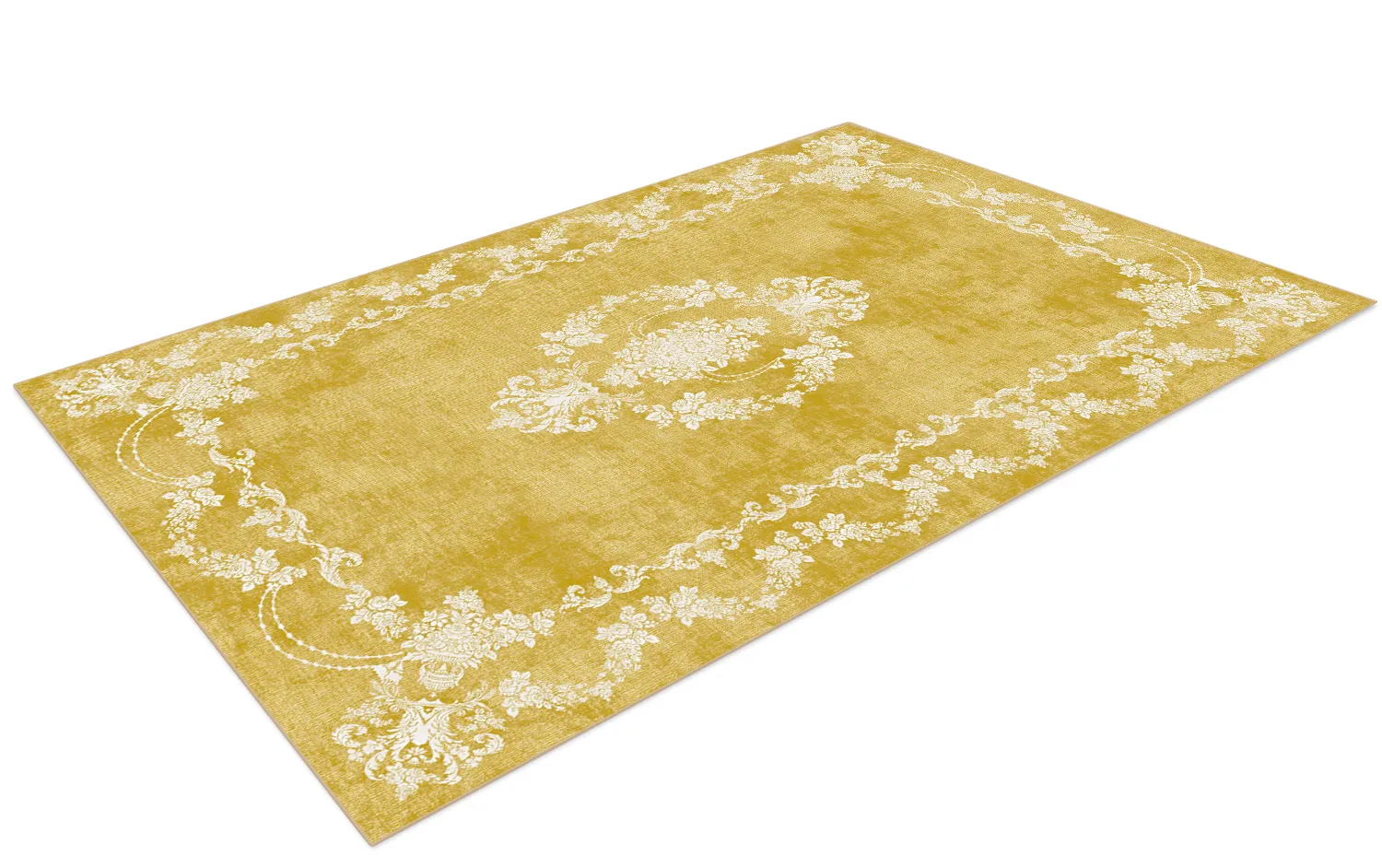 Tappeto Wilton - Taknis (giallo)