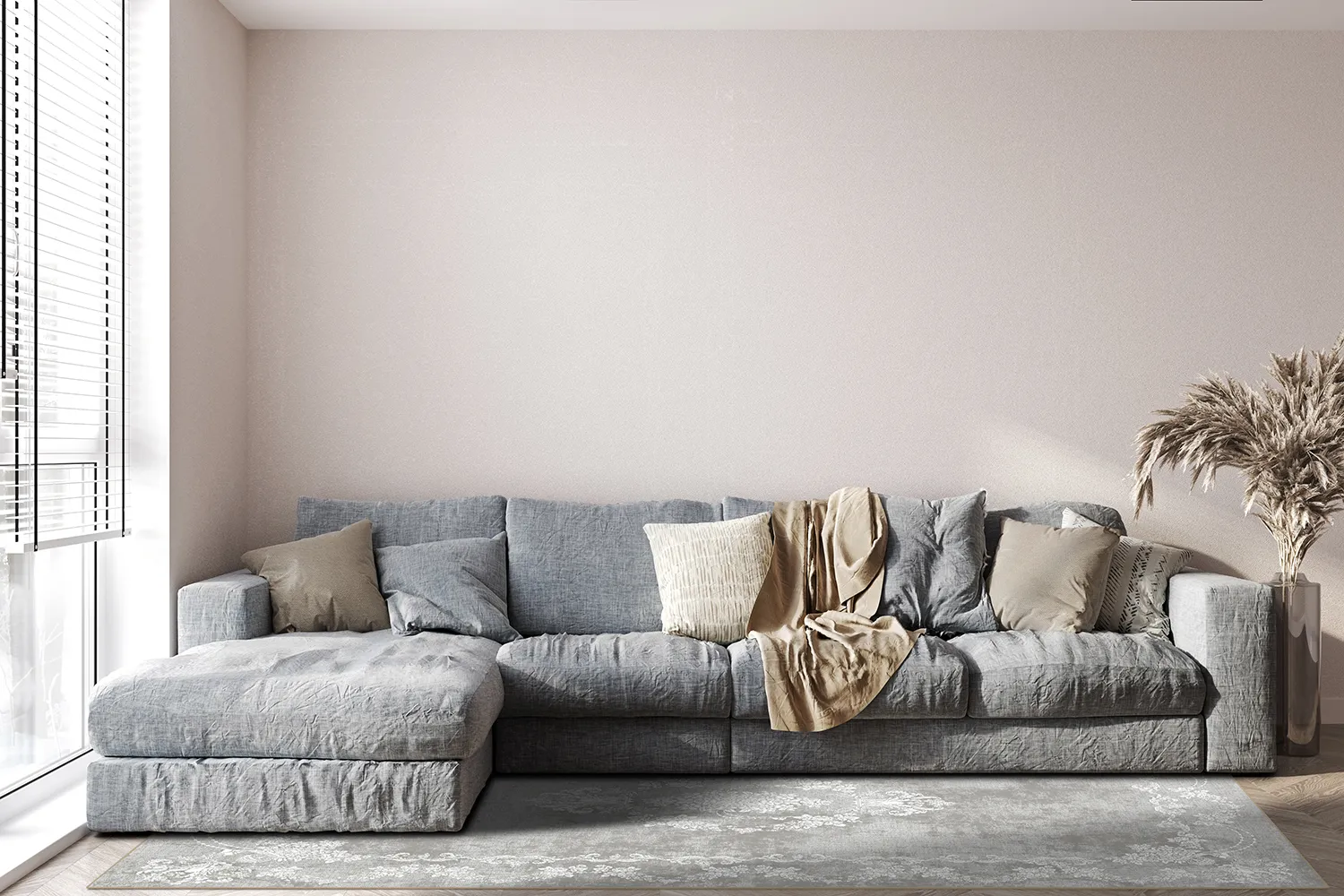 Tappeto Wilton - Taknis (grigio)
