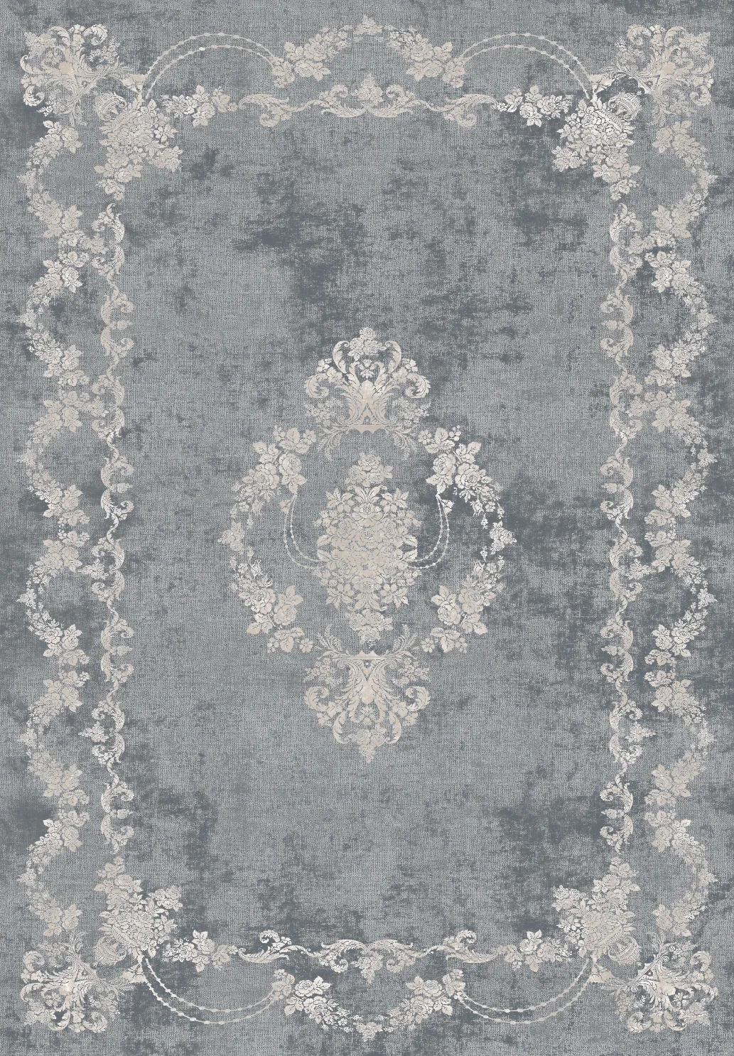 Tappeto Wilton - Taknis (grigio scuro)