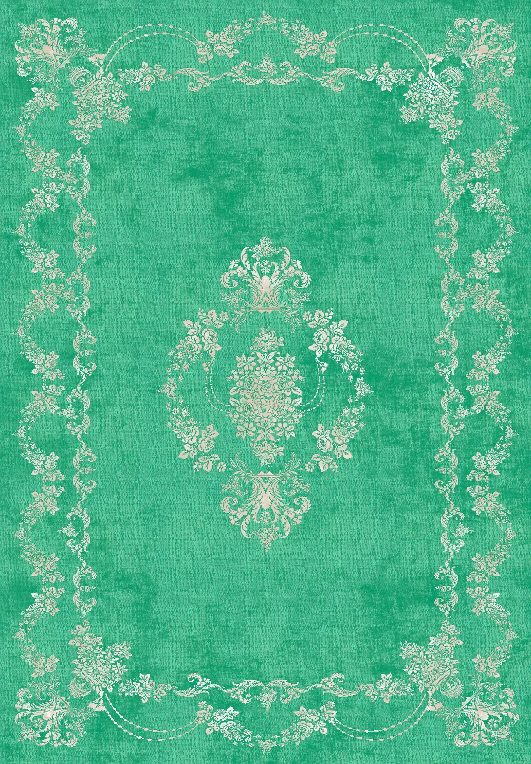 Tappeto Wilton - Taknis (mint)