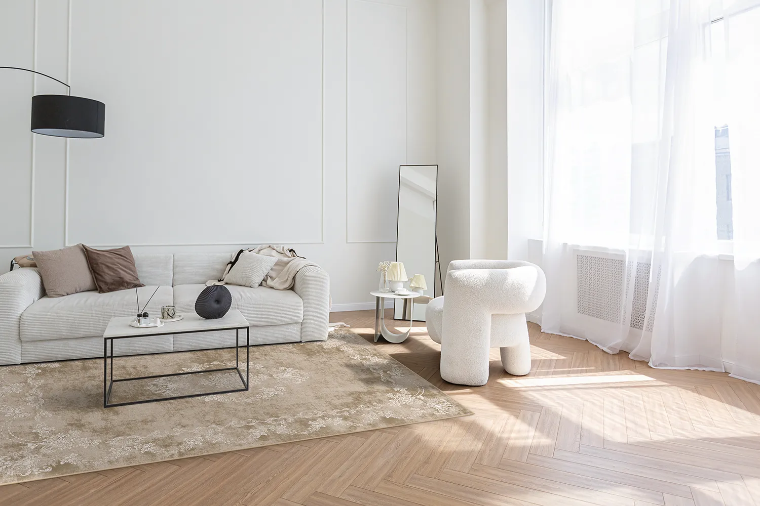 Tappeto Wilton - Taknis (beige chiaro)