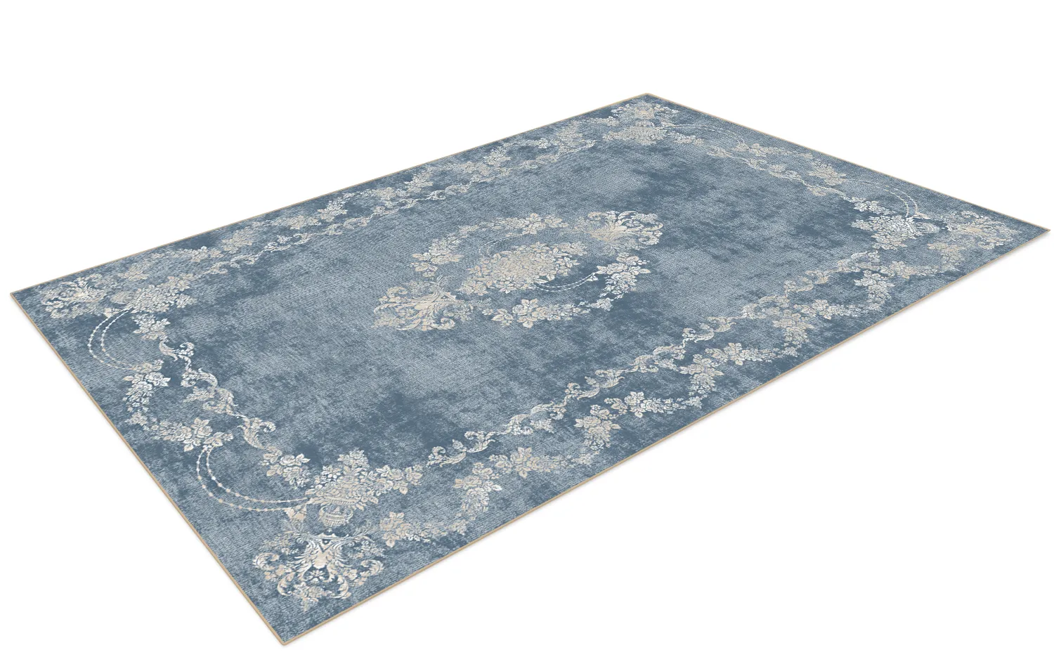 Tappeto Wilton - Taknis (azzurro)