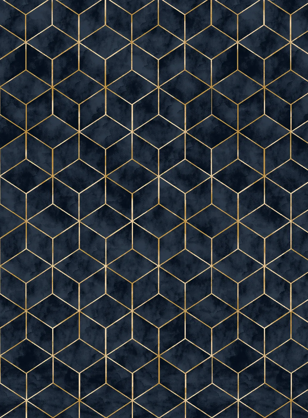 Tappeto Wilton - Remy (blu scuro)