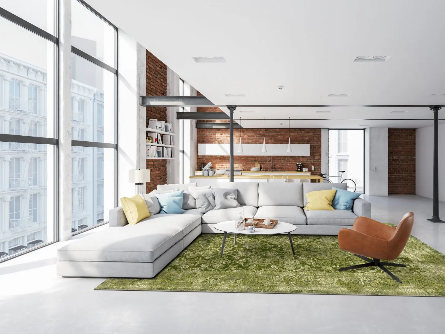 Tappeto Wilton - Denizli (verde)