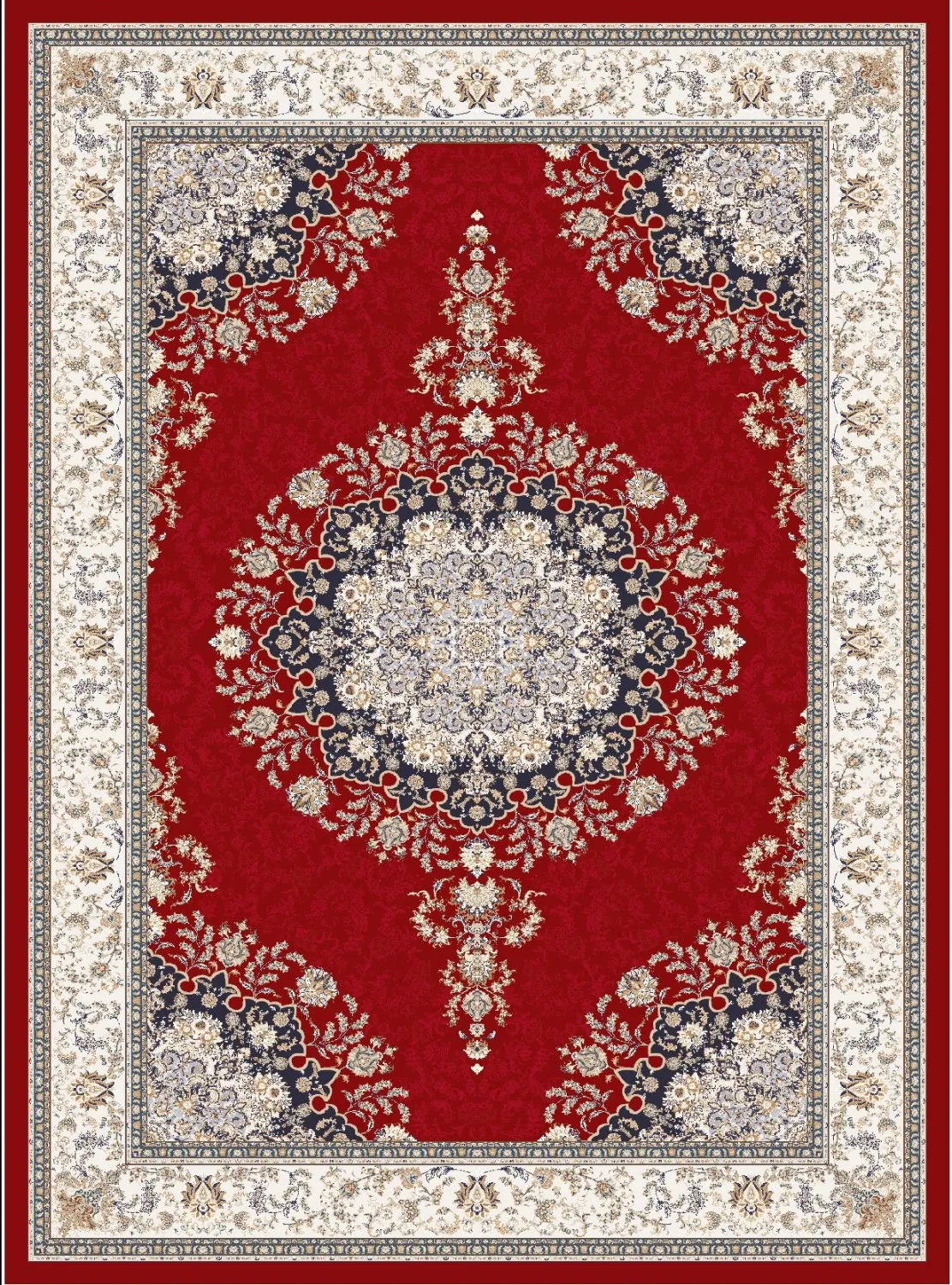 Tappeto Wilton - Lice (rosso/multi)