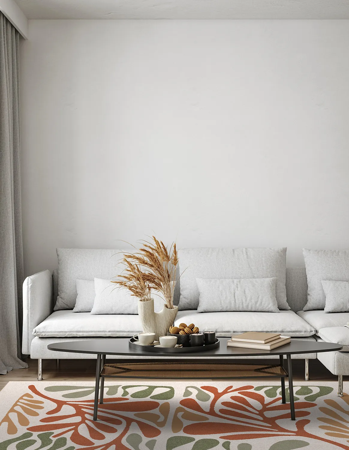 Tappeto Wilton - Fern (beige/multi)
