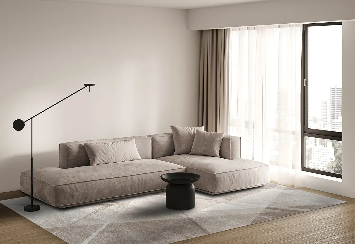 Tappeto Wilton - Lavinia (beige/multi)