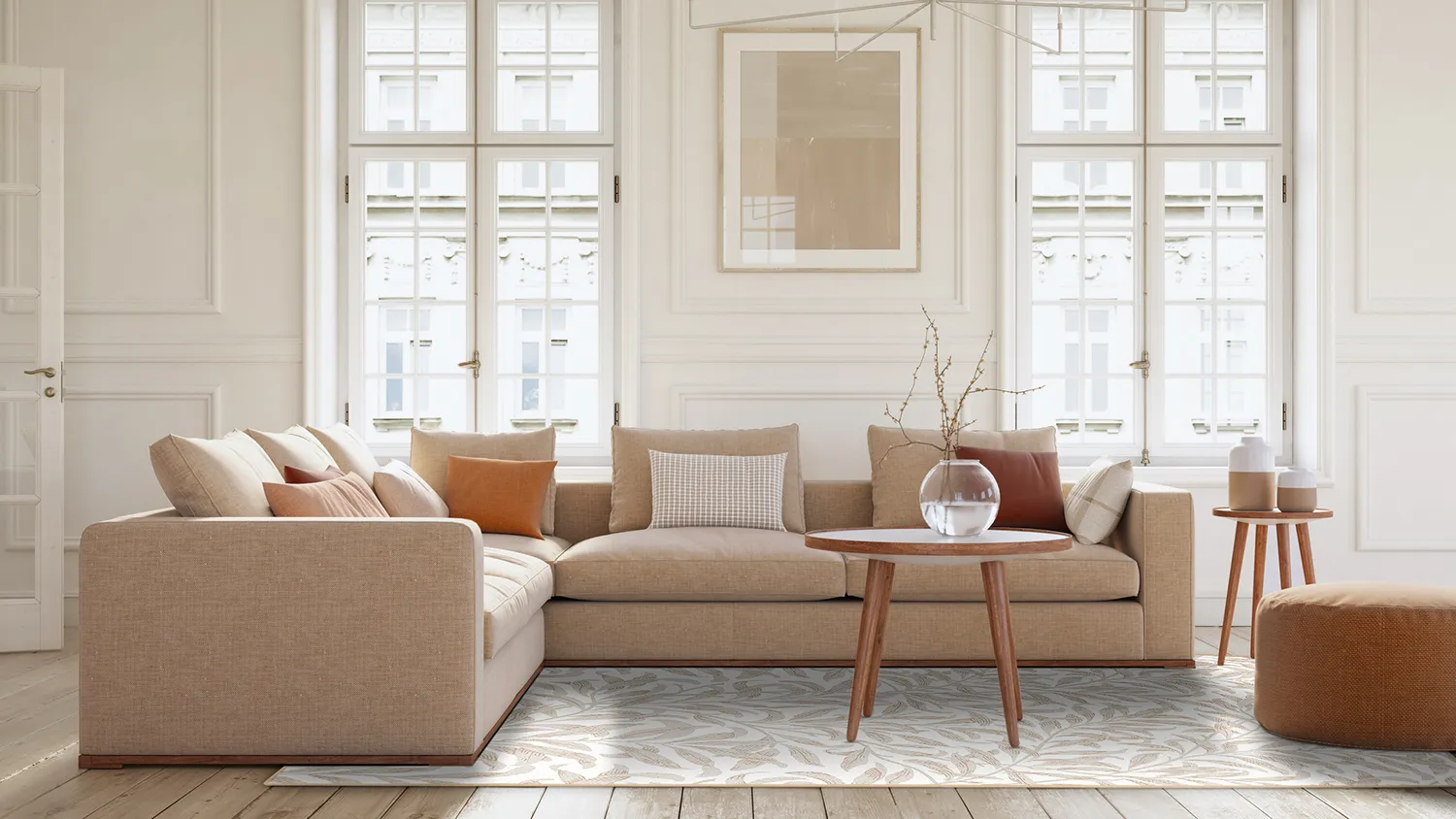 Tappeto Wilton - Dolores (beige)