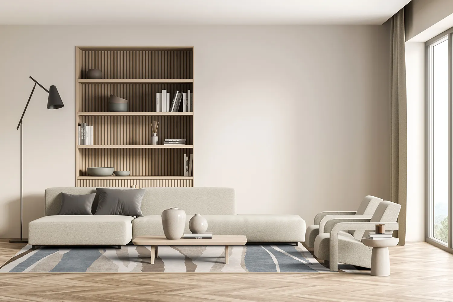 Tappeto Wilton - Effie (beige/multi)
