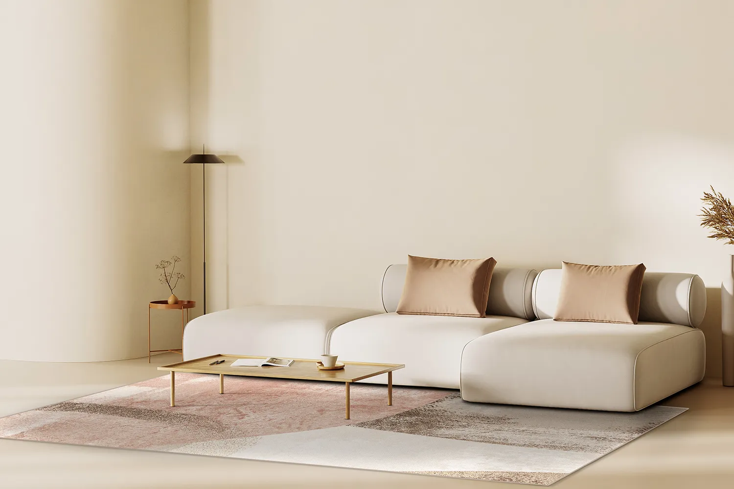 Tappeto Wilton - Fia (rosa/multi)