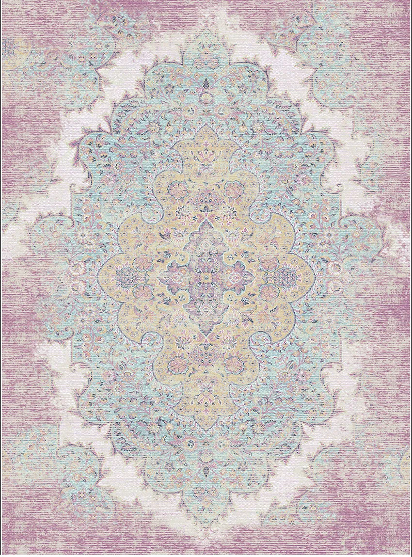 Tappeto Wilton - Badem (rosa/multi)