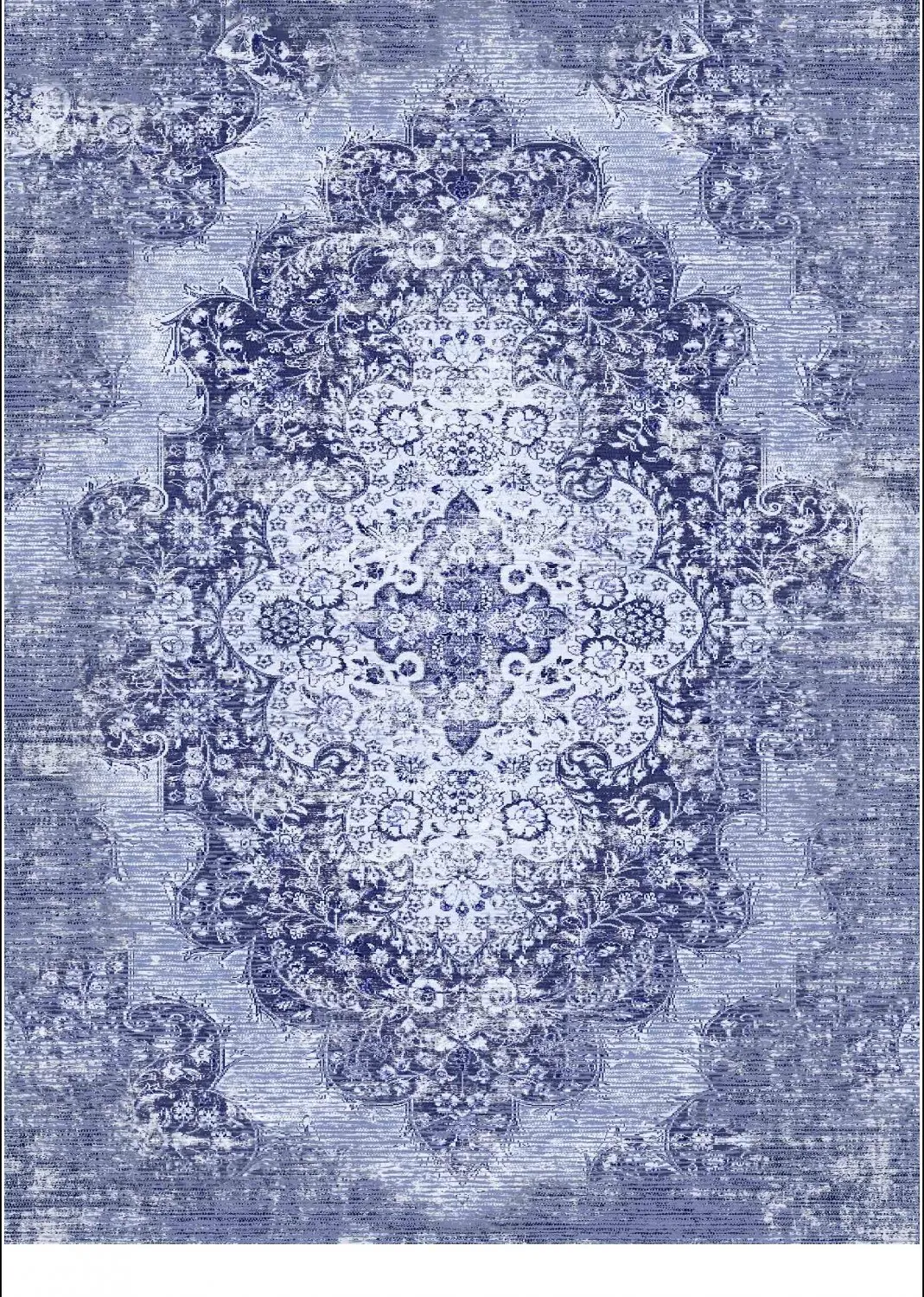 Tappeto Wilton - Badem (blu)